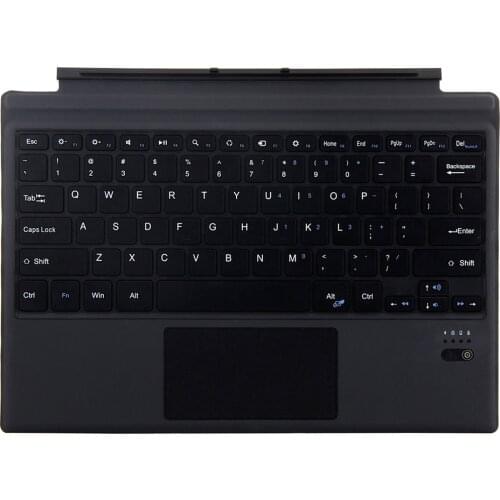 Replacement for Microsoft Surface Pro3/4/5 Tablet Bluetooth Wireless Magnetic Ergonomic Keyboard