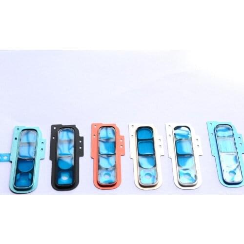 For Samsung S10E S10Plus G973 G975 G970 Rear Back Camera Glass Lens + Camera Cover Circle Housing Parts Replacement