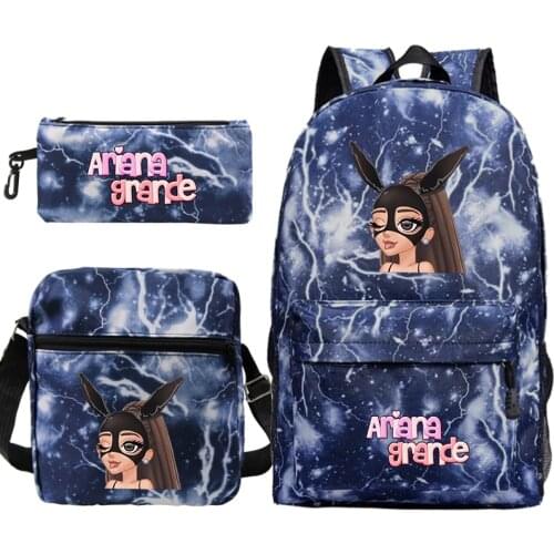 Feminina Ariana Grande Backpack for Girls Teenage School Bags Casual Back Pack Trendy Rucksack Back To School Backpacks Gift