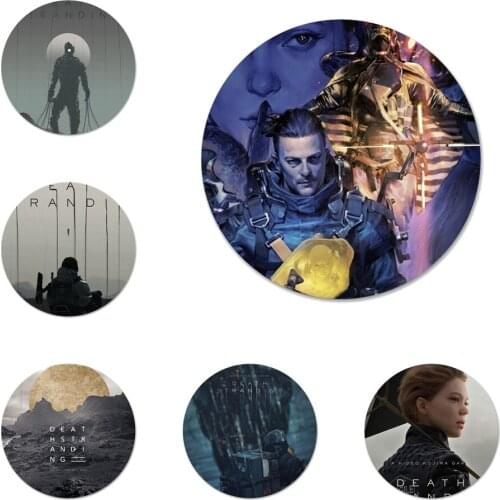 Death stranding Icons Pins Badge Decoration Brooches Metal Badges For Clothes Backpack Decoration