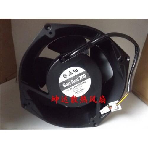 Sanyo Denki 9EC2048P0A03 DC 48V 2.2A 210x210x70mm 4-Wire Server Cooling Fan