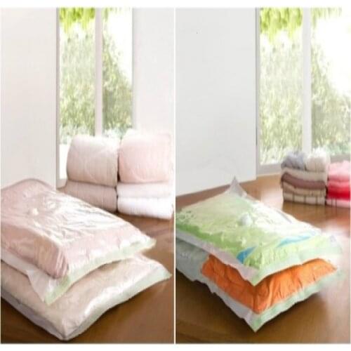 60 x 80 Clean Compressed Vacuum Bag Storage Organizer Space Saver Storage Compressed