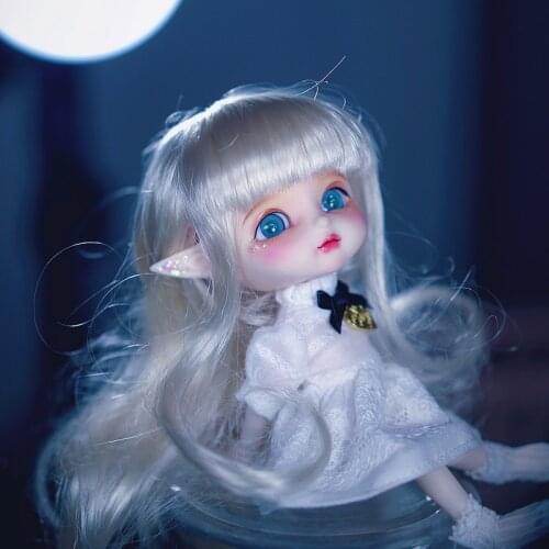 Lovely Doll accessories Elves doll head customization 1/8 BJD dolls OB doll head DIY Custom ob11 doll head YMY body
