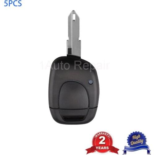 Car Remote Key one button for Renault Master Kangoo Clio Twingo PCF7946 Chip 433MHZ 5pcs