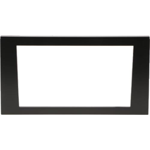 Car Stereo Radio Fascia Panel Trim 2Din Frame ABS Car Replacememt Part for Audi A4 B6 B7 SEAT Exeo