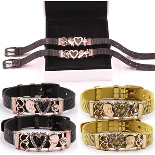 BRACE CODE 2020 Stainless Steel Mesh Watch Belt Bracelets For Women&Men Friends Fine Bracelet Bangles Gift