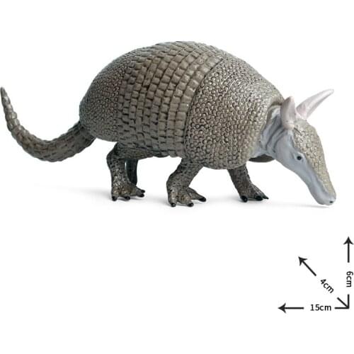 Solid Armadillo Model Action Figure Wild Animal Action Figures Collection PVC Children Cognitive Toys