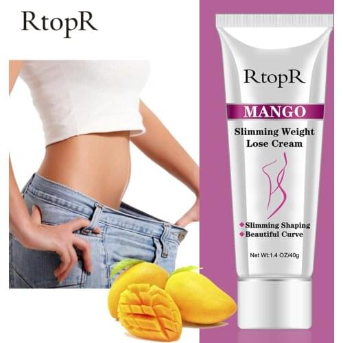 Mango Slimming Body Cream Promote Fat Burning Weight Loss Cream Anti Cellulite Create Sexy Curve Whitening Firming Moisturizer