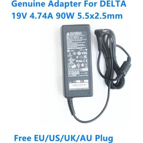 Genuine 19V 4.74A 90W Delta ADP-90MD H ADP-90MD BB Power Supply AC DC Adapter Charger For XGIMI HOME Play XH20K XJ09D Z6 Z6X Z4