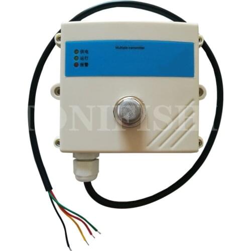 Underground garage manhole gas carbon monoxide CO sensor leak alarm LCD display buzzer RS485