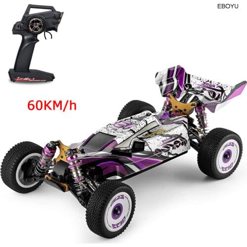 WLtoys 124019 RC Car 1:12 Scale 2.4GHz Remote Control Car 4WD 60km/h High Speed Racing Car Off-Road Buggy Drift Car RTR Toys