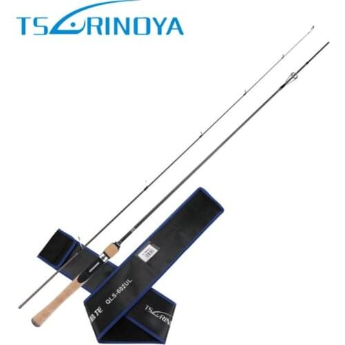TSURINOYA DRAGON 1.8m Spinning Rod UL/1-8g/2-8LB Fishing Lure Rod Spinning Fishing Rod Carbon Fishing Stick Olta Canne A Peche