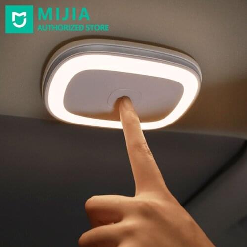 Xiaomi You pin Car Interior Round Car Light LED Atmosphere Light Touch Sensor Light Two-speed Adjustable Multifunctional Bulb