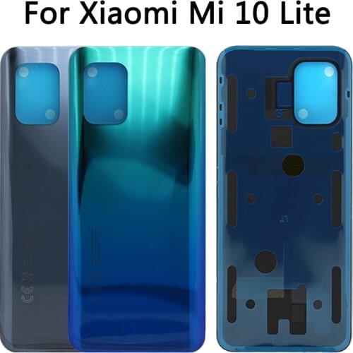 For Xiaomi mi 10 Lite Back Battery Cover Back Panel Rear Door Housing Case for Xiaomi mi10 Lite Back Housing