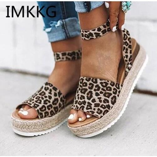 Wedges Shoes For Women High Heels Sandals Summer Shoes 2019 Flip Flop Chaussures Femme Platform Sandals Plus Size 43 A00076