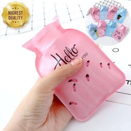 1Pc Hot Water Bottles Portable Hand Warmer Winter Girls Cartoon Hand Warm Water Bottle Mini Hot Water Bottles Warming Product