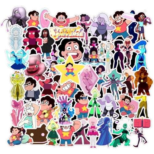 50PCS Steven Universe Stickers VSCO Hydro Flask Sticker Book for Luggage Skateboard Laptop Motorcycle Decal Waterproof Decal