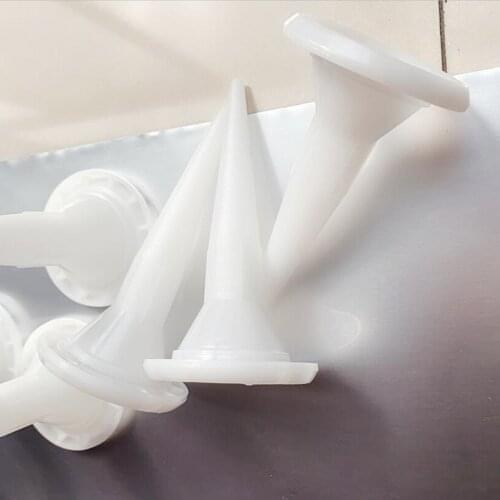 2Pcs Plastic Nozzle Piston for Caulking Gun Silicone Glue Sealant Gun