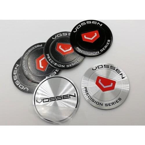 4PCS/lot 56MM 50MM 45MM VOSSEN PRECISION SERIES Car Wheel Center Hub Cap Sticker Decal Car Styling Accessories