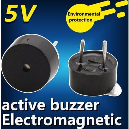 5PCS 5v Active Buzzer Magnetic Long Continous Beep Tone electronic diy kit
