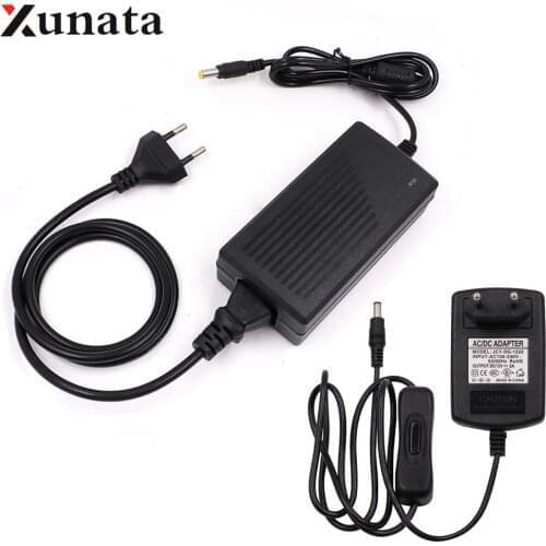DC12V 1A / 2A / 3A / 5A Power Supply Adapter For 5050 3528 LED Strip Light Accessoires 220V to 12V Transformers Switching Adapte