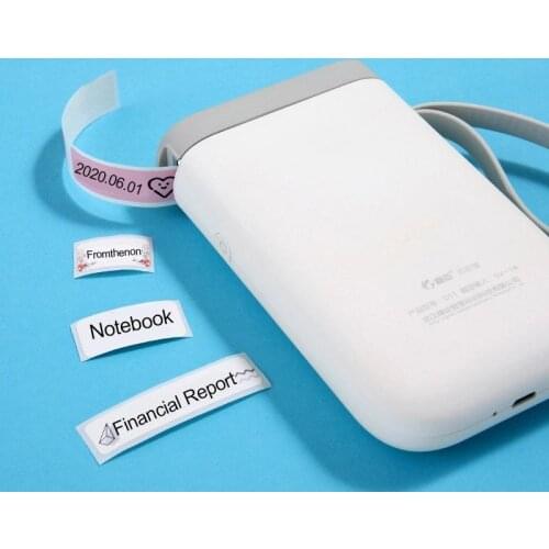D11 Wireless Label Printer Portable Pocket Bluetooth Label Printer Fast Printing Home Office Bluetooth Thermal Label Printer
