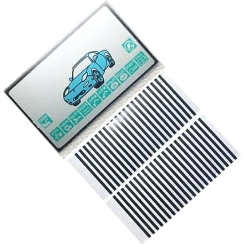 Lcd Display Flexible Cable Zebra Paper for Car Alarm Key Starline A8 Jaguar EZ-Beta KGB FX-5 FX5 LCD Remote Control Keychain