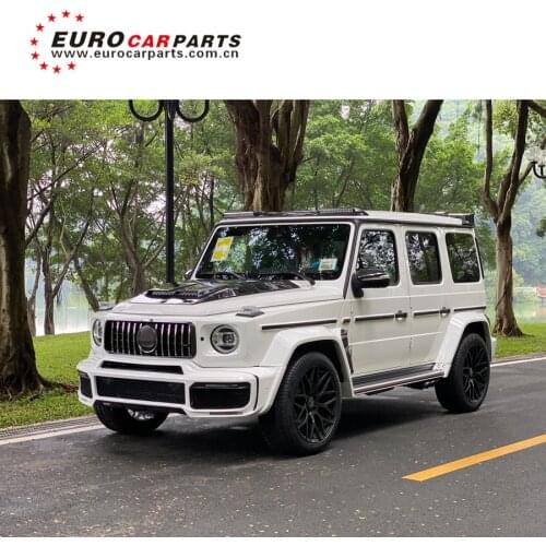 2020 G class w464 G63 B900 carbon finber parts for w463A W464 G63 to B900 style carbon finber rear door attachment grille frame