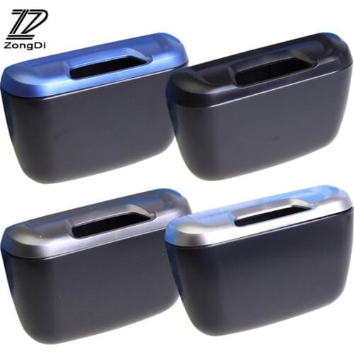 ZD 1Pc Car trash can Side door storage box for BMW E39 E90 E60 E36 F30 F10 E34 E30 Mini Cooper Audi A4 B8 A3 A6 C6 Q5 A5 2017
