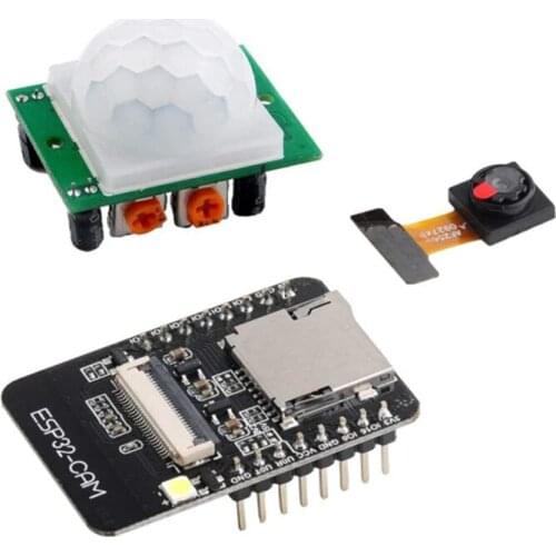 ESP32-CAM ESP32 2MP Camera Module Development Board Wireless WiFi Bluetooth Module with HC-SR501 Sensor For Arduino Raspberry Pi