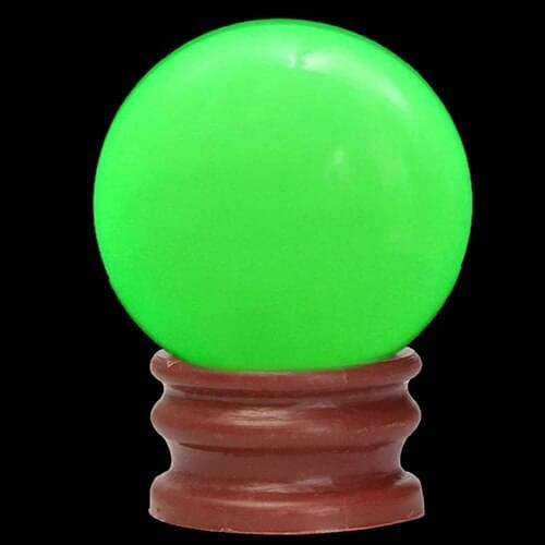 Charming Luminous Glow In The Dark Stone Sphere Ball with Base Home Decor Gifts