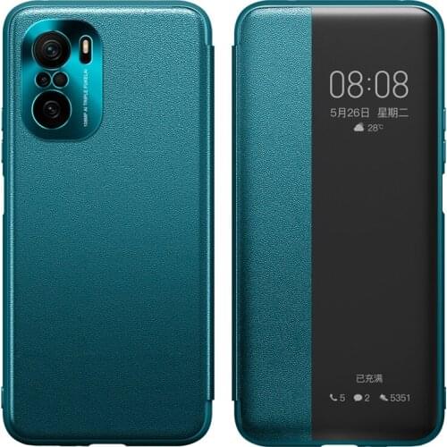 Original Genuine Luxury Vintage Leather Back Cover For Xiaomi Redmi K40 Soft TPU Ultra Thin Shockproof Silicone Phone Case