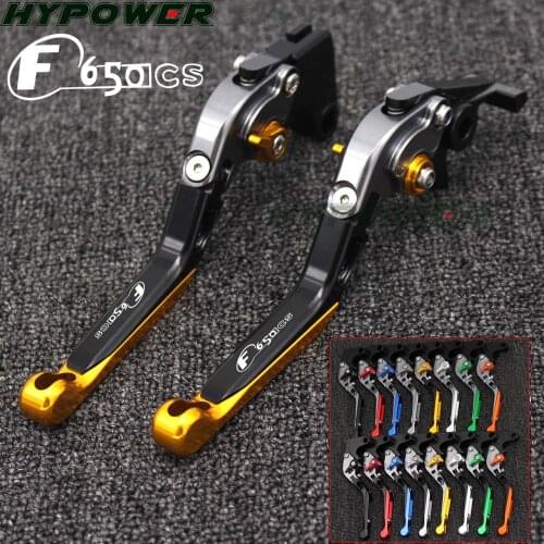 For BMW F650CS F650 650CS 650 2003 2004 2005 Motorcycle Adjustable Folding Extendable Brake Clutch Lever