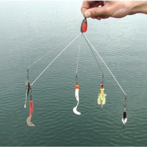 1pc Wholesale Convenient Outdoors Fish Lures Multifunctional Fishing Tackle Combination Hot Sale