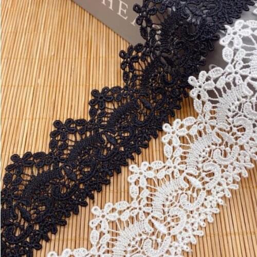 1Yrard Wide:4.2cm Polyester Embroidering Lace Fabric Decoration Wedding Dress Lolita DIY Clothing Accessories(ss-2432)