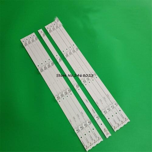 LED Backlight strip 5/6lamp For TCL 55" D55A810 55S100 55FS3850 YHF-4C-LB5505-YHEX2 TOT-55F3800A-3030C 006-P1K3435A 006-P1K3436A