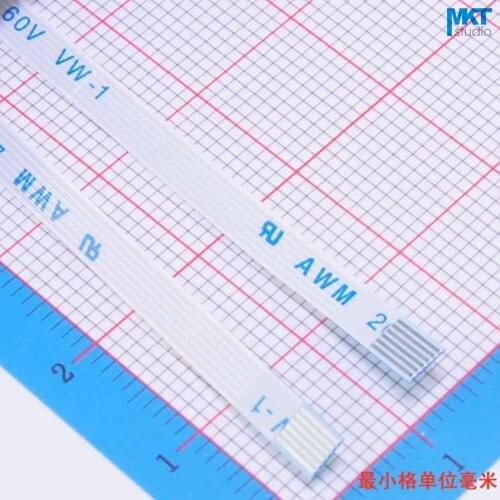 100Pcs 6/10/15cm A/B Type 8P 0.5mm Pitch FPC FFC Flexible Flat Cable Wire Same/Opposite Surface