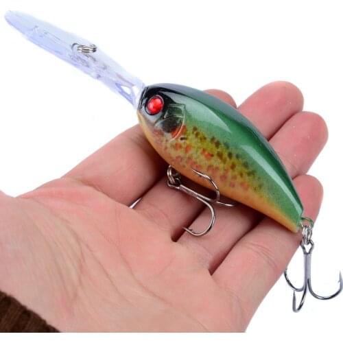 11.5cm 17.8g Black Minnow Wobblers Pike Fishing Lure Artificial Bait Hard Swimbait Mini Crankbaits Fsihing Tackle Lures