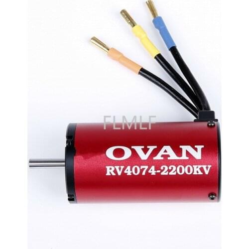 4074-2200KV Brushless Motor Fit for 1/8 HPI Racing Savage XL FLUX Rovan TORLAND Monster Brushless Truck Parts