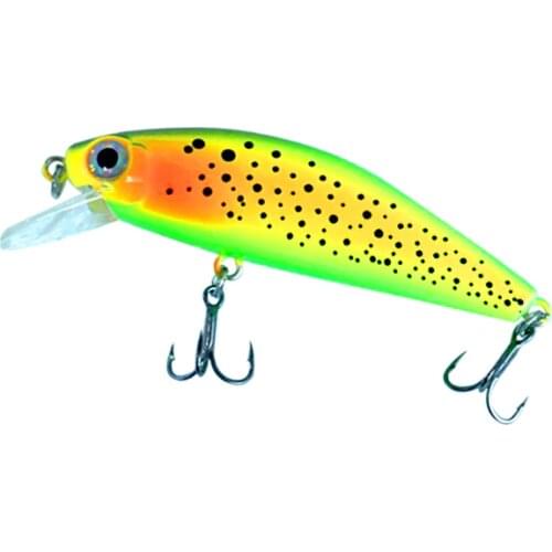 1PCS Minnow Fishing Lure Hard Artificial Bait Bionic 3D Eyes 75mm Artificial Bait Fishing Wobblers Crankbait Sinking Hard Bait