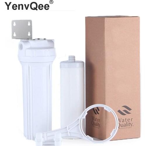 Water Filter Parts Water Filter bottle 10 incn 1/4 or 1/2 Inch With PPF Sediment Connector Water Purifier RO Reverse Osmosis