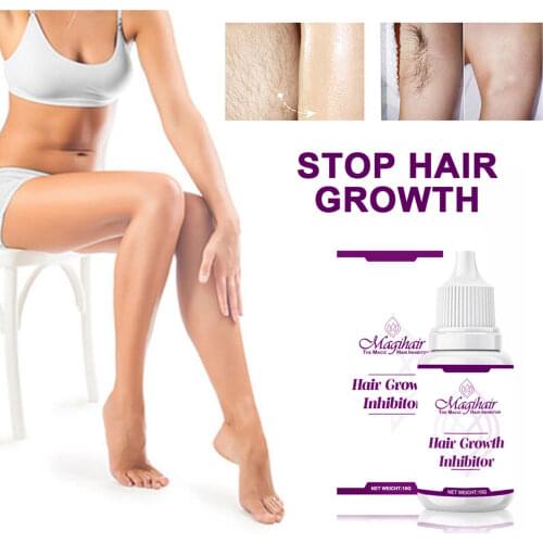 Hair Growth Inhibitor Painless Hair Removal Body Beard Armpit Intimate Private Part Legs Hair Stop Growing 10g