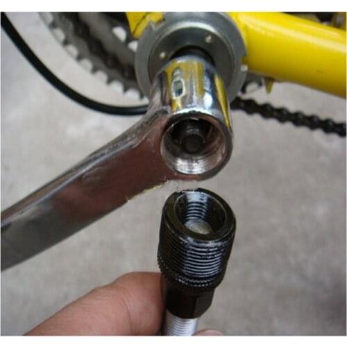 Stainless Steel Bicycle Repair Tools Practical Bike Crank Wheel Extractor Bottom Bracket Cycling Crankset Pedal Remover