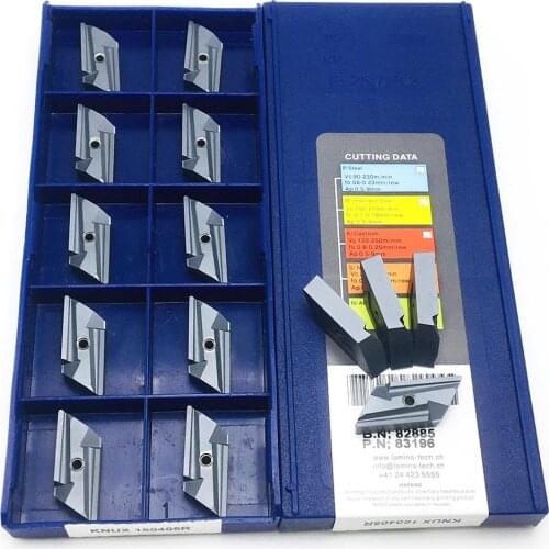KNUX160405 R LT10 original cemented carbide blade KNUX160405R CNC turning tool lathe parts tool