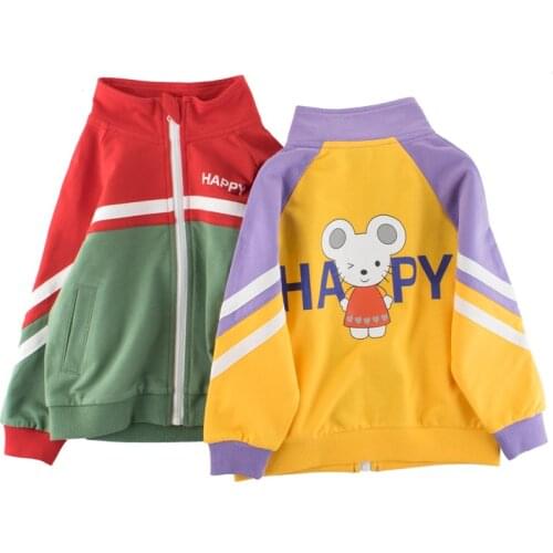 Boys Coats Children Girls Clothes Kids Baseball Infant Sweatershirt Toddler Fashion Jackets Spring Autumn
