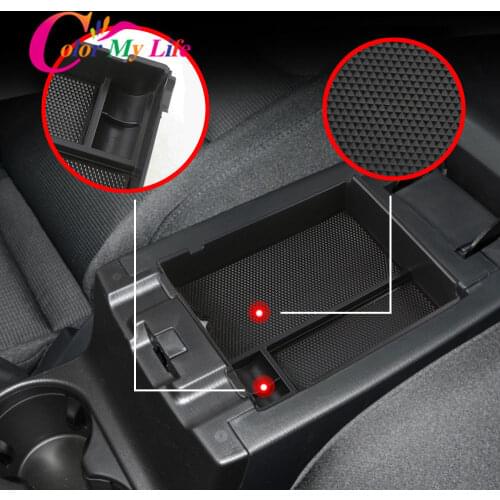Color My Life ABS Armrest Box Storage for Mazda CX-5 CX5 2017 - 2020 Accessories Center Console Container Stowing Tidyling