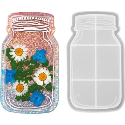 DIY Coaster Epoxy Resin Mold Handmade Casting Mould Jewelry Soap Insect Specimen Craft Art Kids Adults