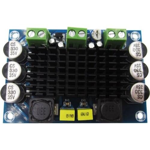 XH-M542 DC 12-26V 100W TPA3116D2 Mono Channel TPA3116D2 Amplifier Board Audio Power Digital Board Audio Digita