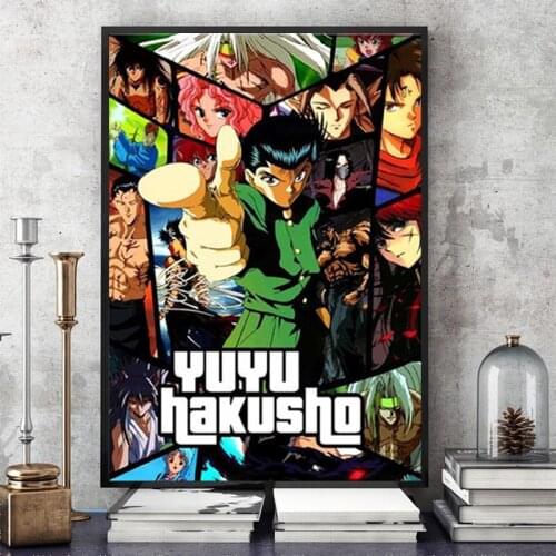 Yuyu Hakusho ultimate Anime Art Print Modern Poster Wall Pictures Living Room Decor