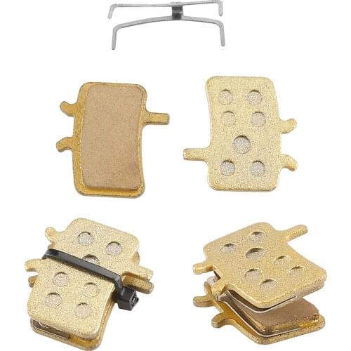 1 Pair Rectangular Full-metallic Disc Brake Pads Matche Brake Pads of The Same Contour Kit For Cycling Riding Accessories